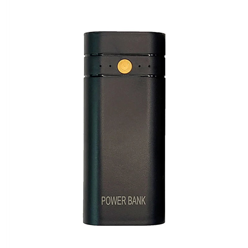 5V 2A 6000Mah 2X 18650 USB Type-C Battery Charger Case DIY Power Bank Box for Phone Electronic Charging Not Including Batteries